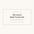 The Goal & Habit Tracker Kit